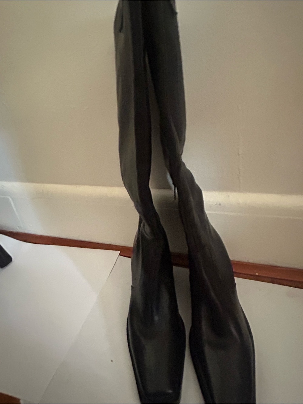 Classic Black Knee-High Women's Boots